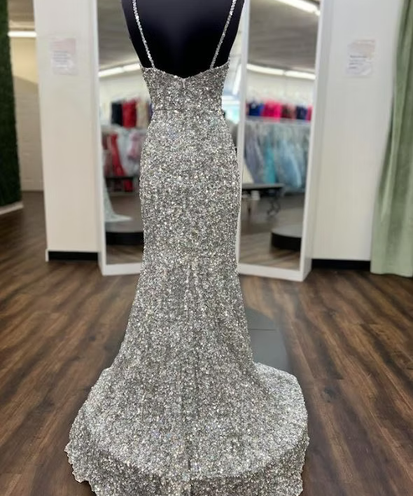 Sherri Hill 040 Silver