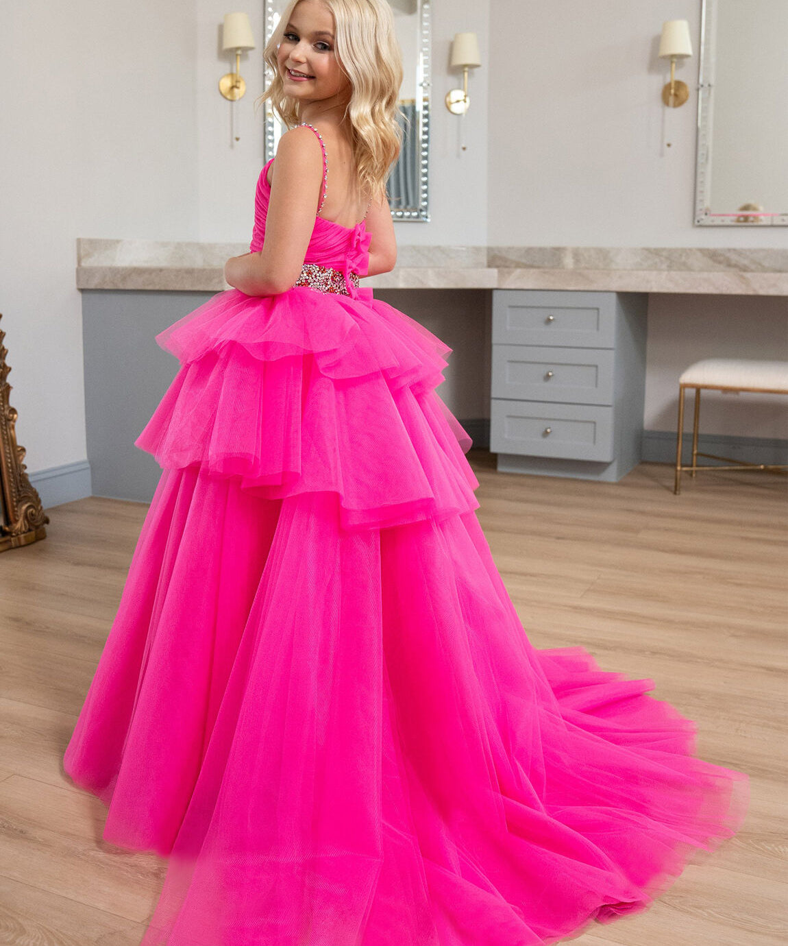Rachel Allan 10272 Hot Pink