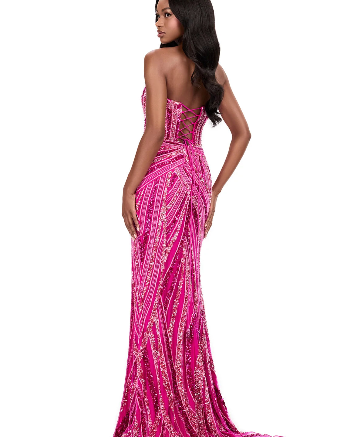 Ashley Lauren 12230 Fuchsia