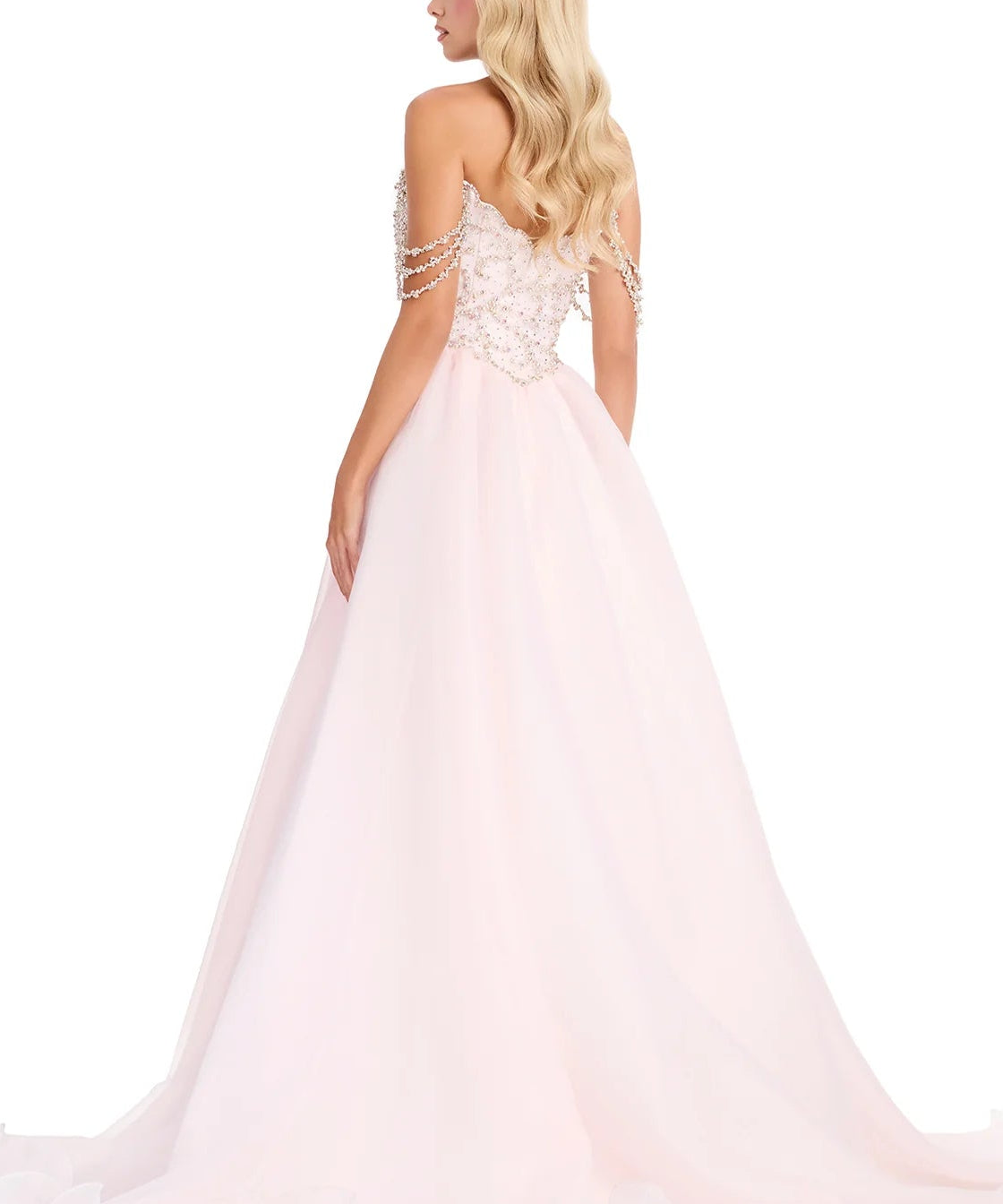 Ashley Lauren 12421 Ivory/Ice Pink