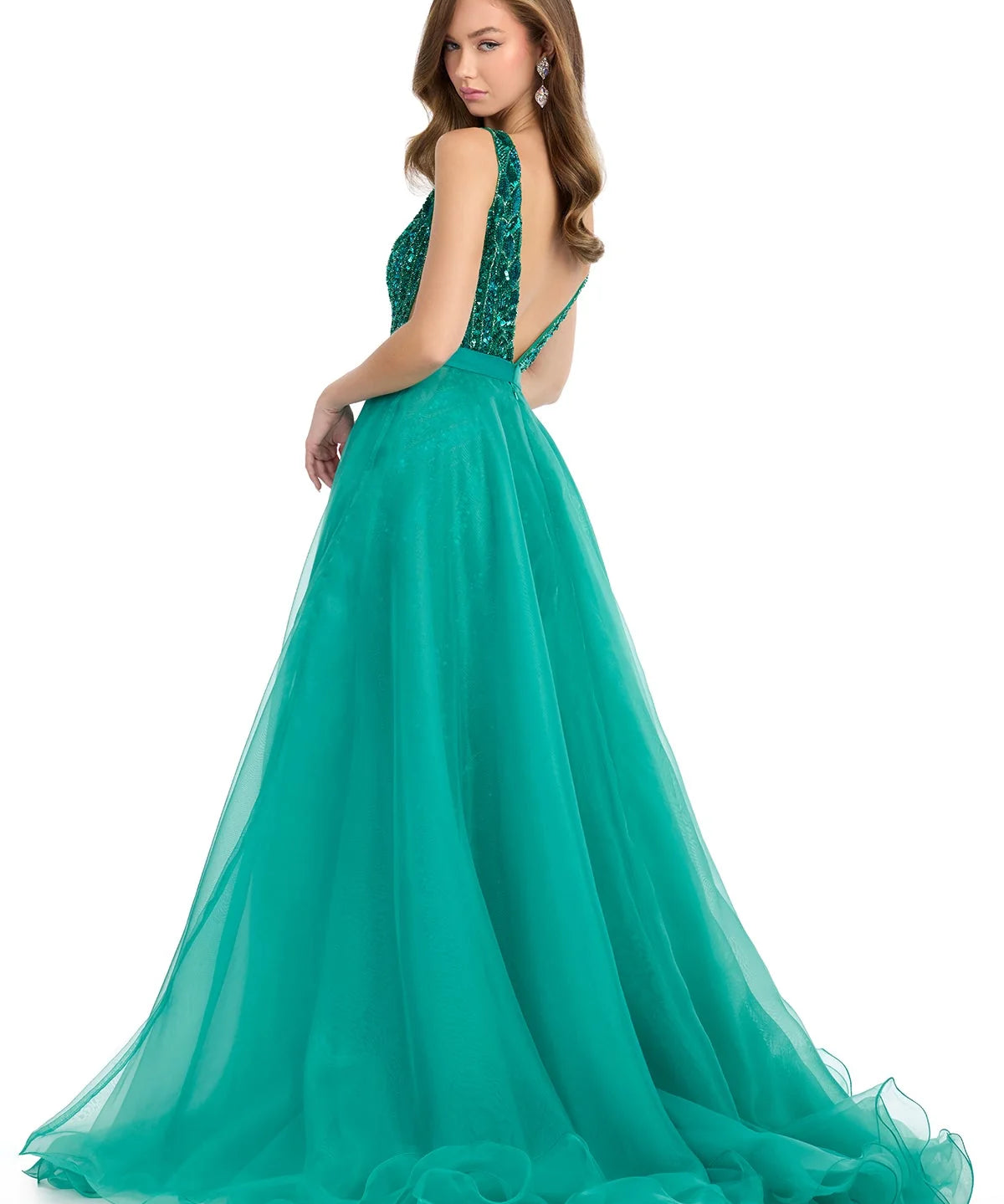 Ashley Lauren 1740 Jade (Overskirt Only)