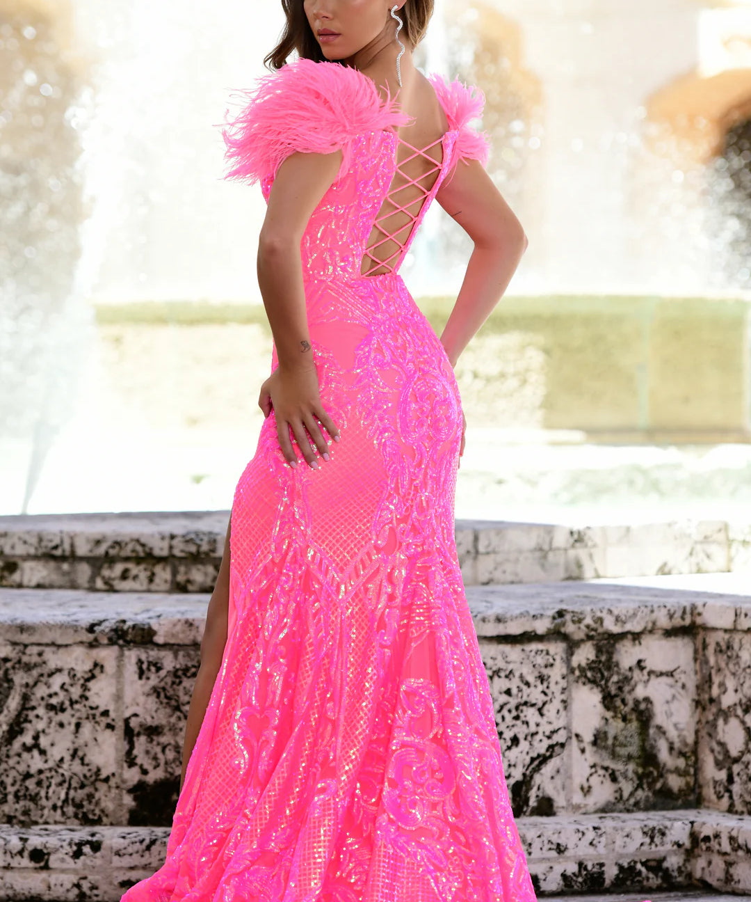 Ava Presley 38892 Neon Pink