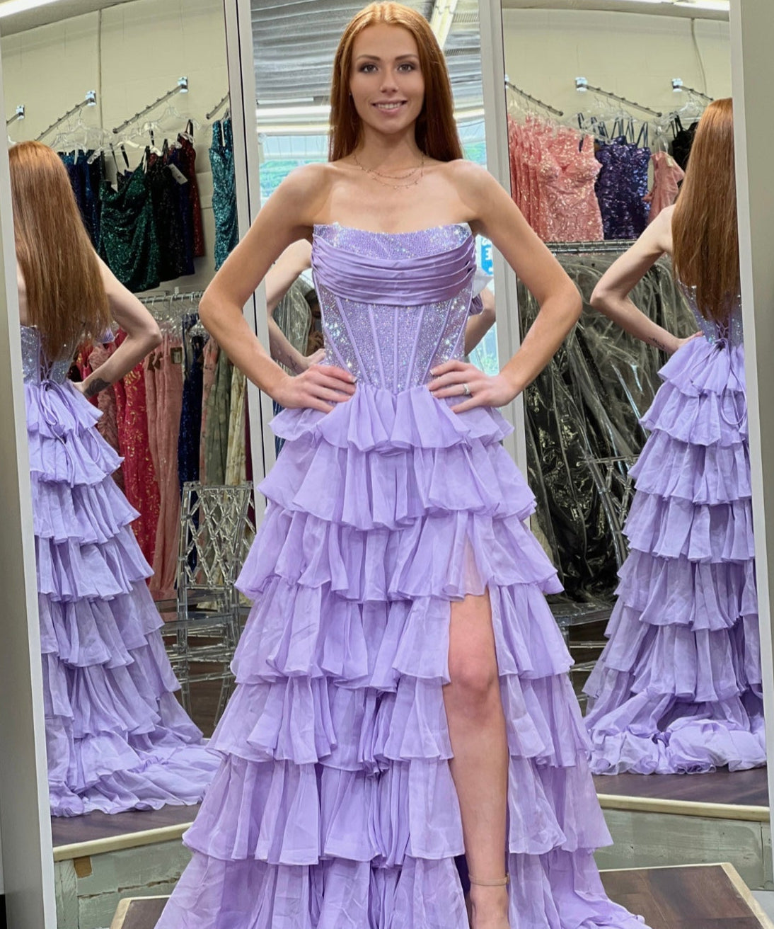 Sherri Hill 57288 Lilac