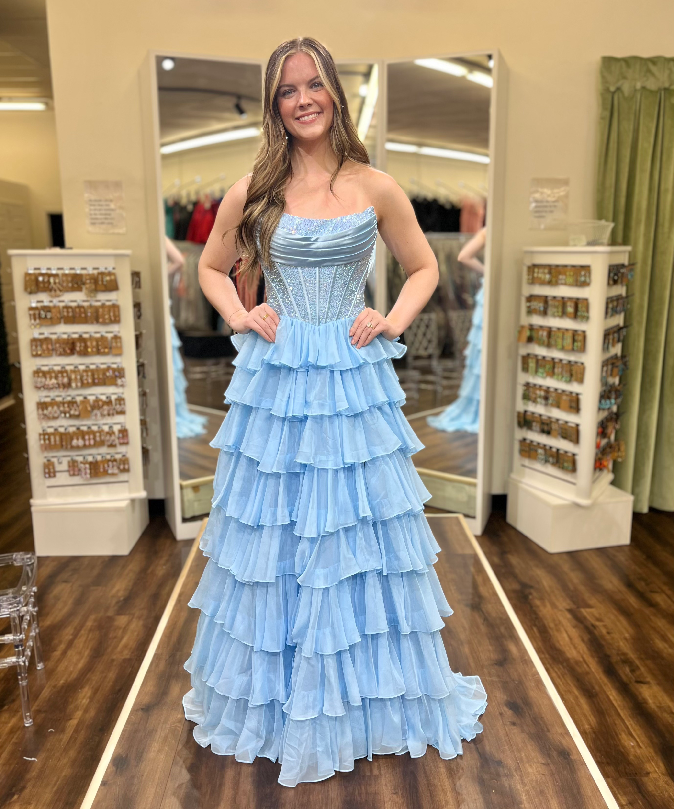 Sherri Hill 57288 Light Blue