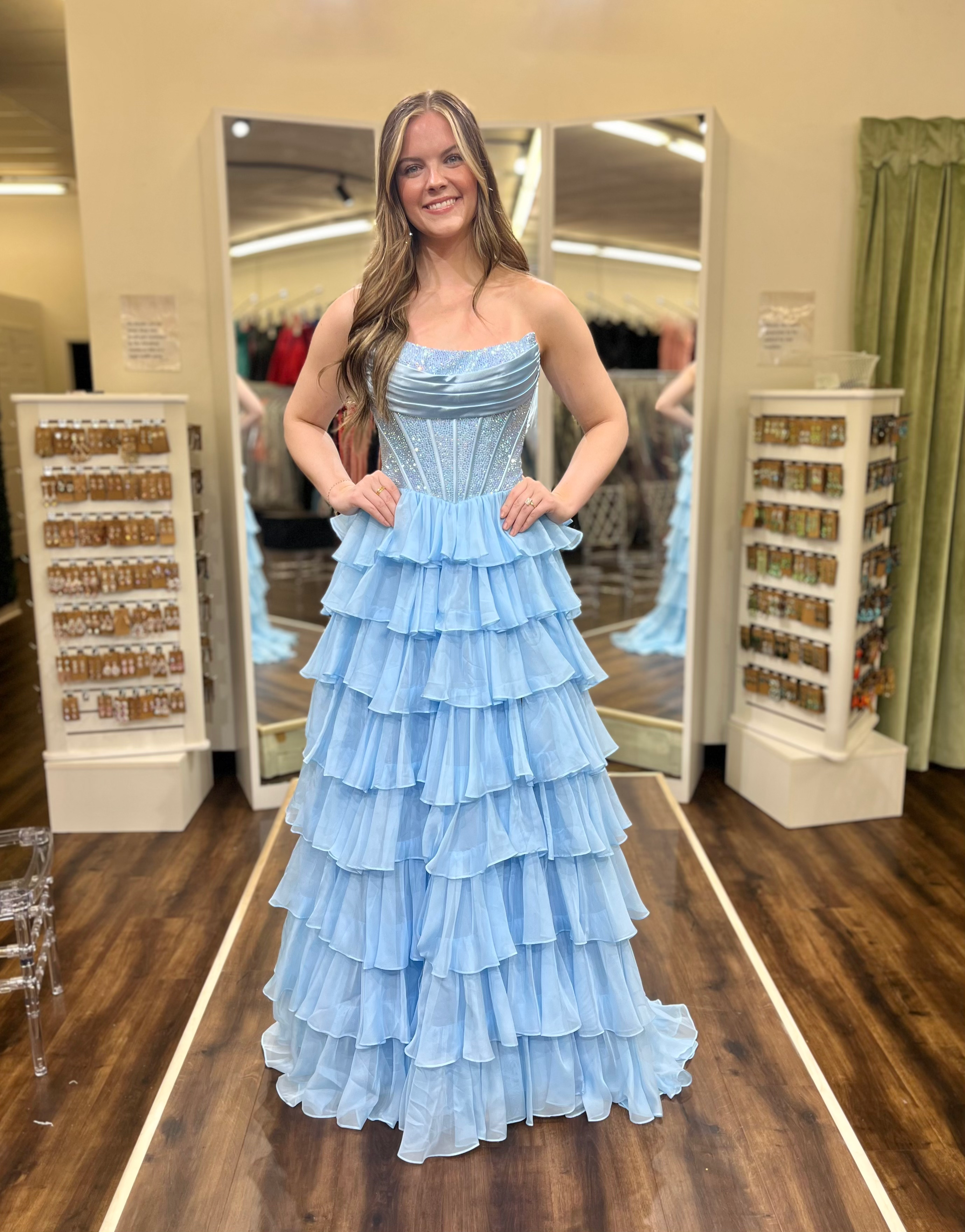 Sherri Hill 57288 Light Blue