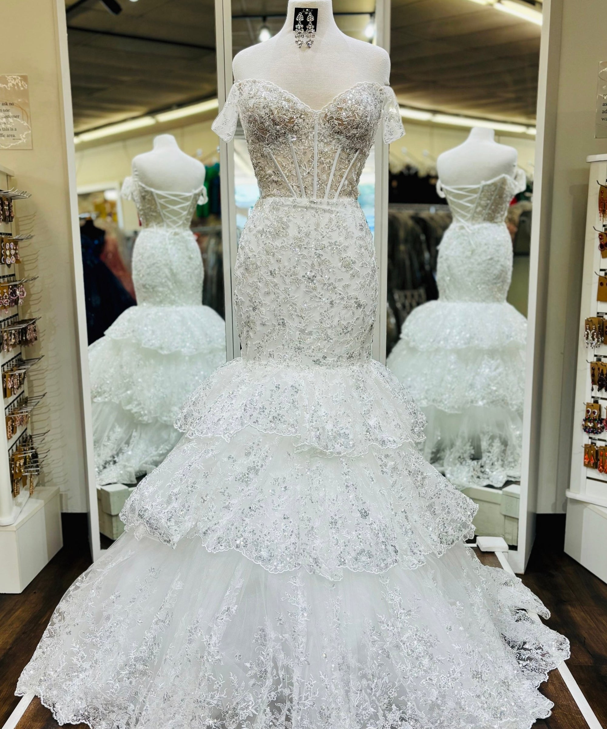 Sherri Hill 56687 Ivory