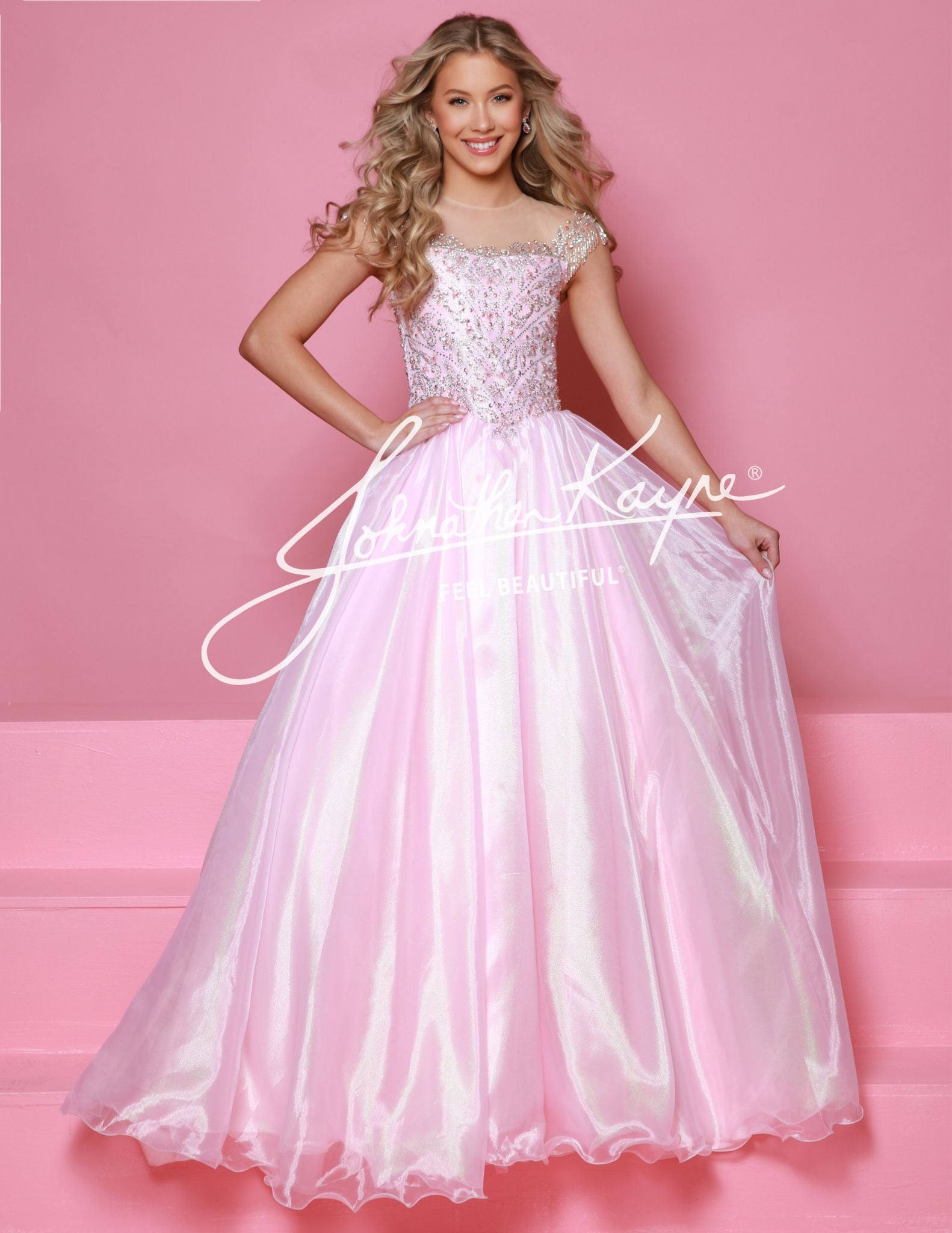 Johnathan Kayne C357 Baby Pink