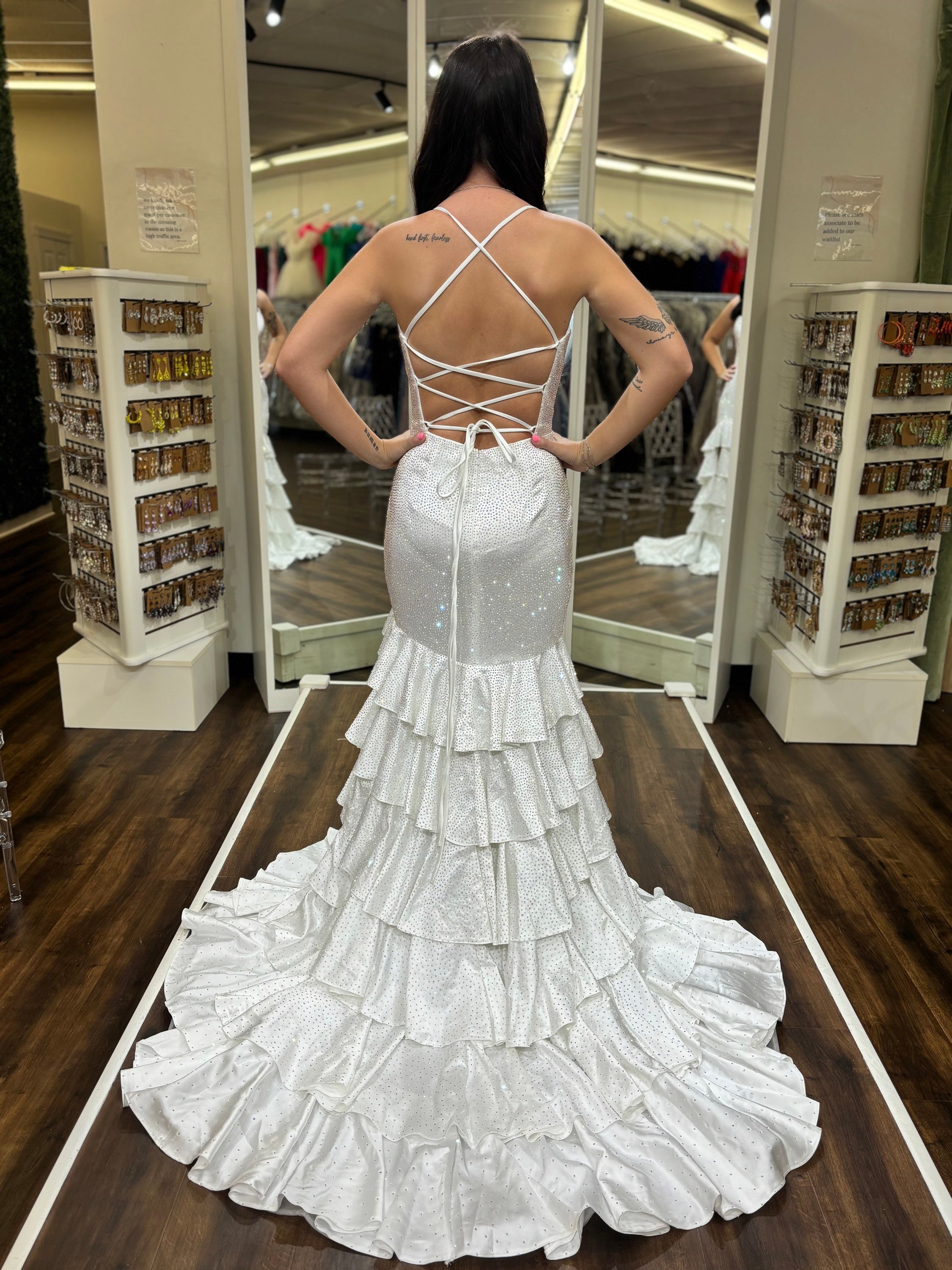 Sherri Hill 56529 Ivory