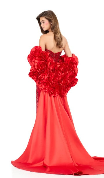Ashley Lauren 12040 Red (Cape)