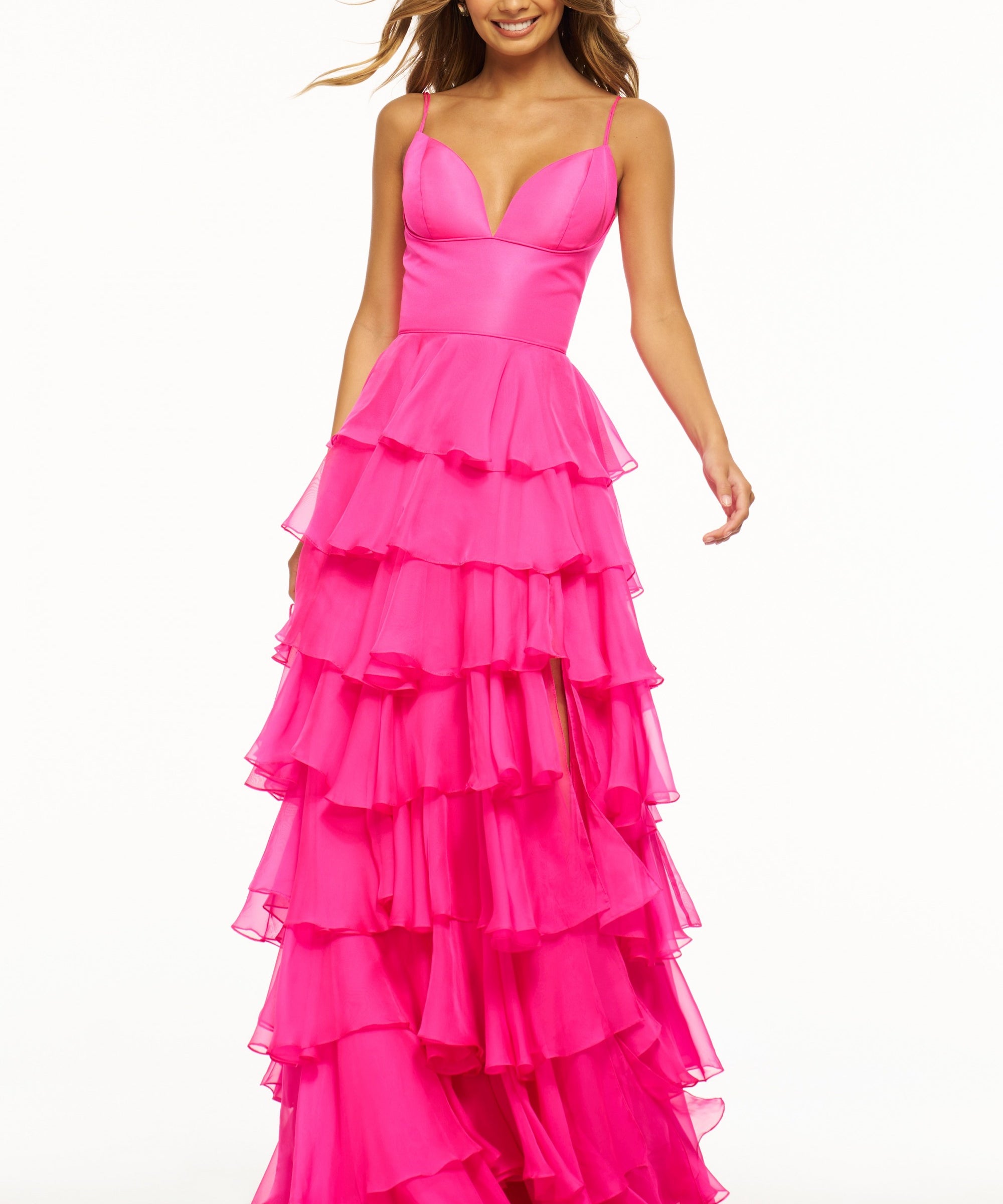 Sherri Hill 56108 Bright Pink