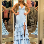 Sherri Hill 56529 Light Blue