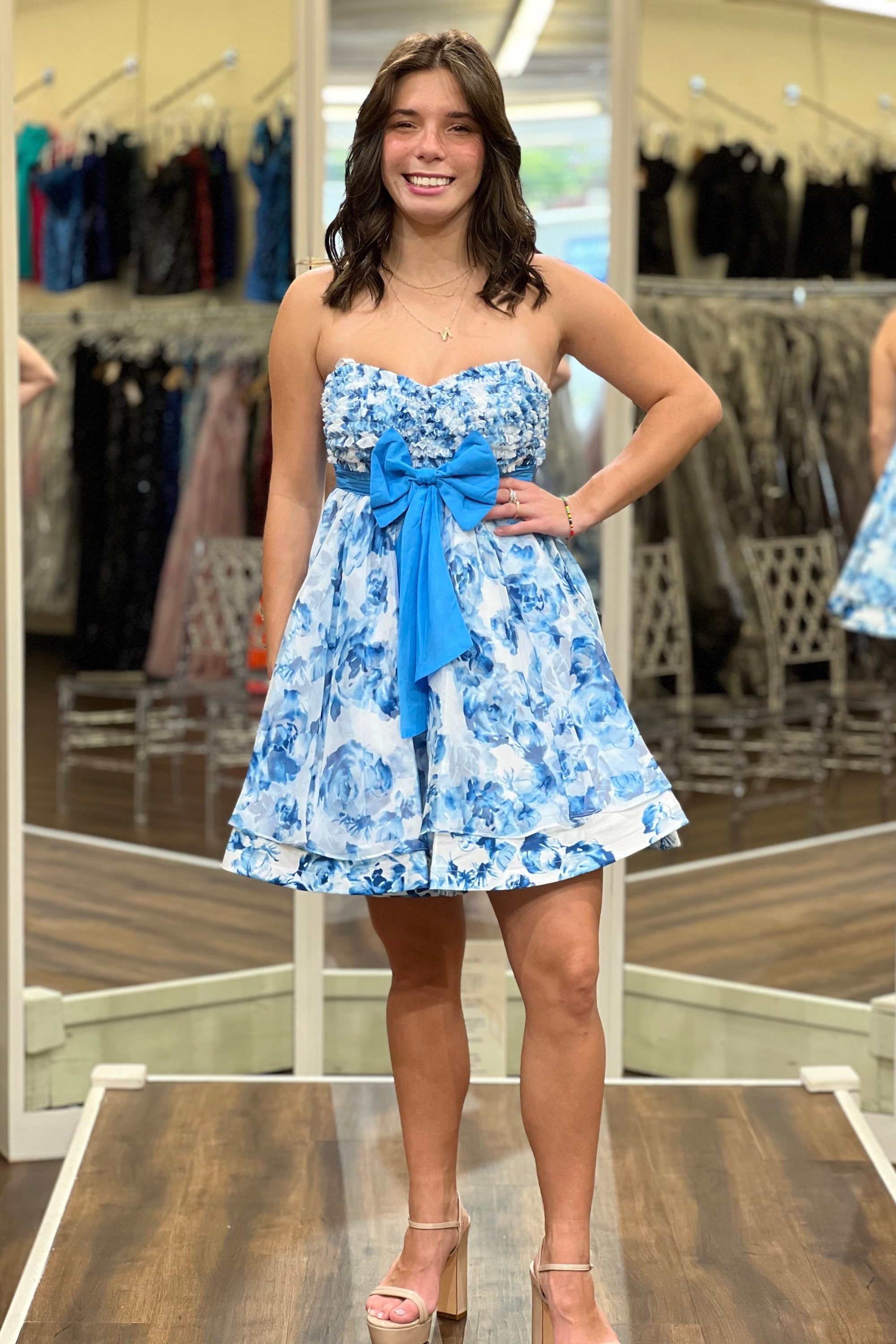 Ava Presley 29209 Light Blue/White
