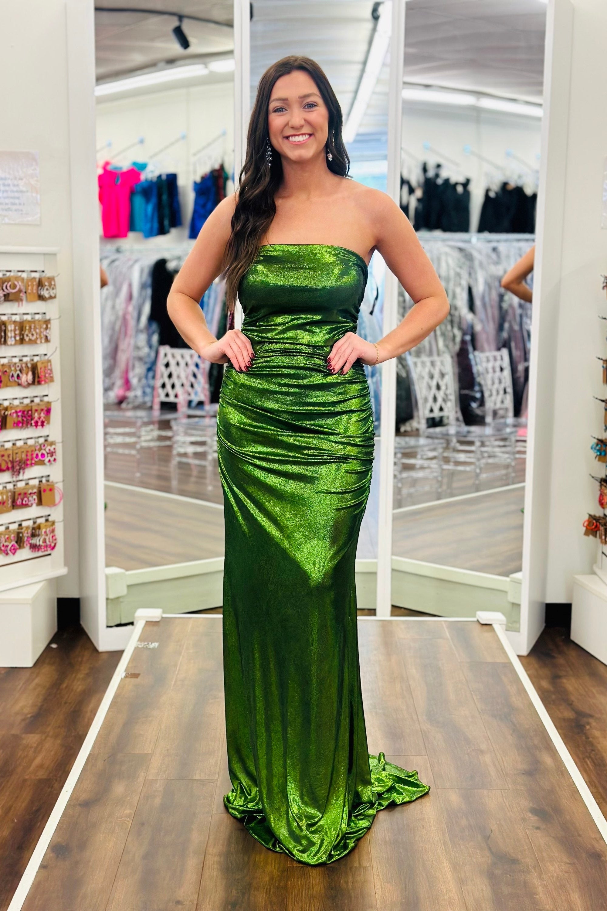 Sherri Hill 56627 Chartreuse