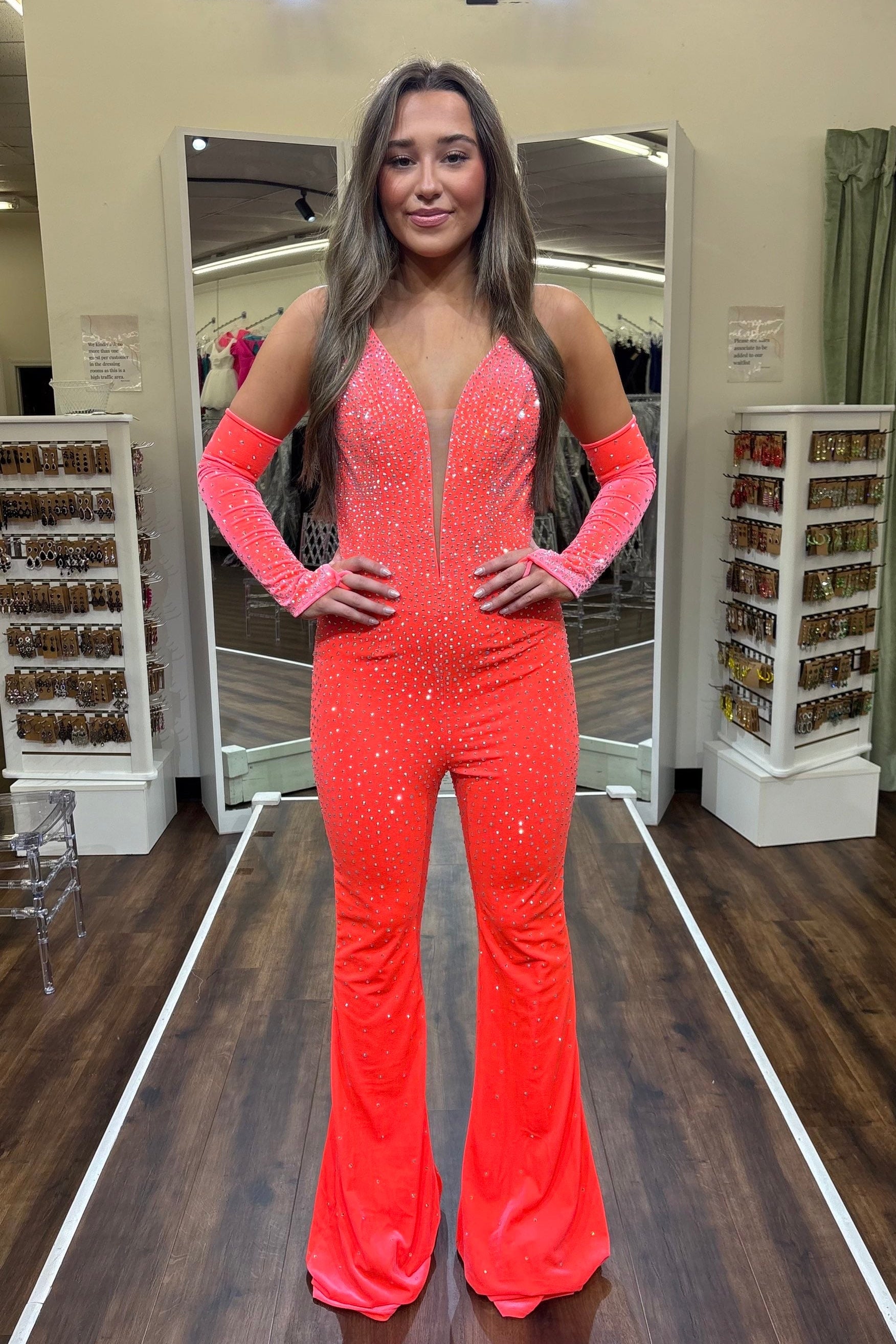 Johnathan Kayne 2741 One of a Kind Hot Coral