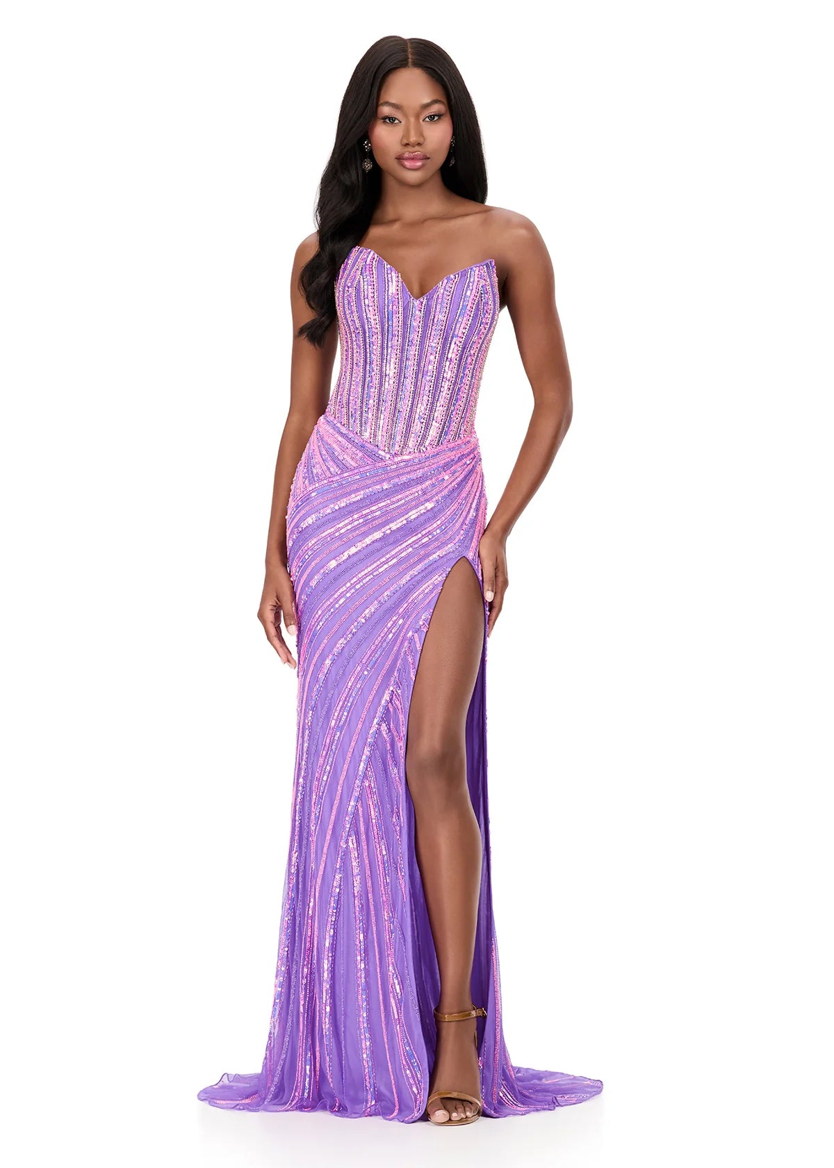 Ashley Lauren 12150 Hot Pink/Orchid