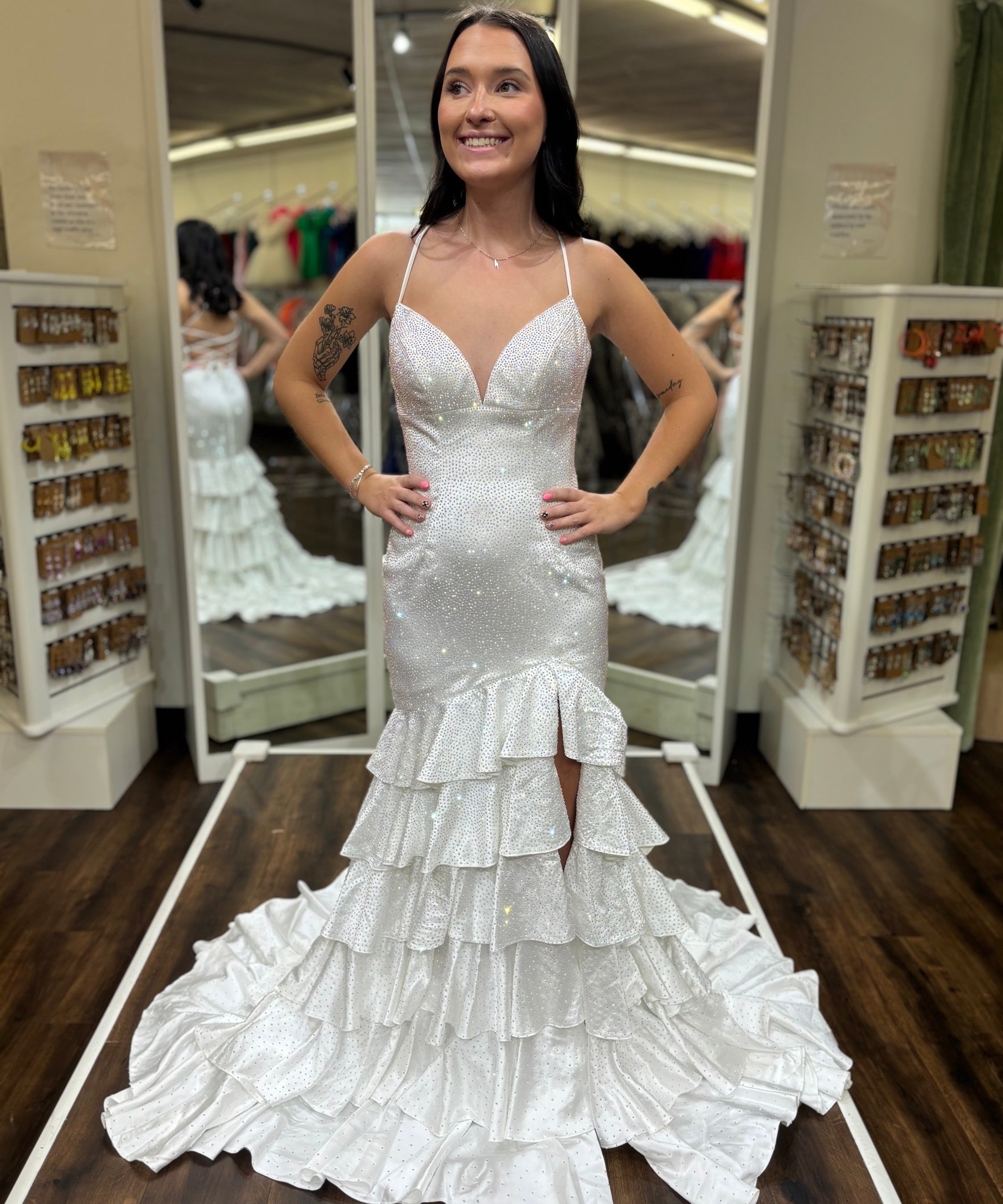 Sherri Hill 56529 Ivory