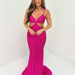 Sherri Hill 55518 Bright Fuchsia