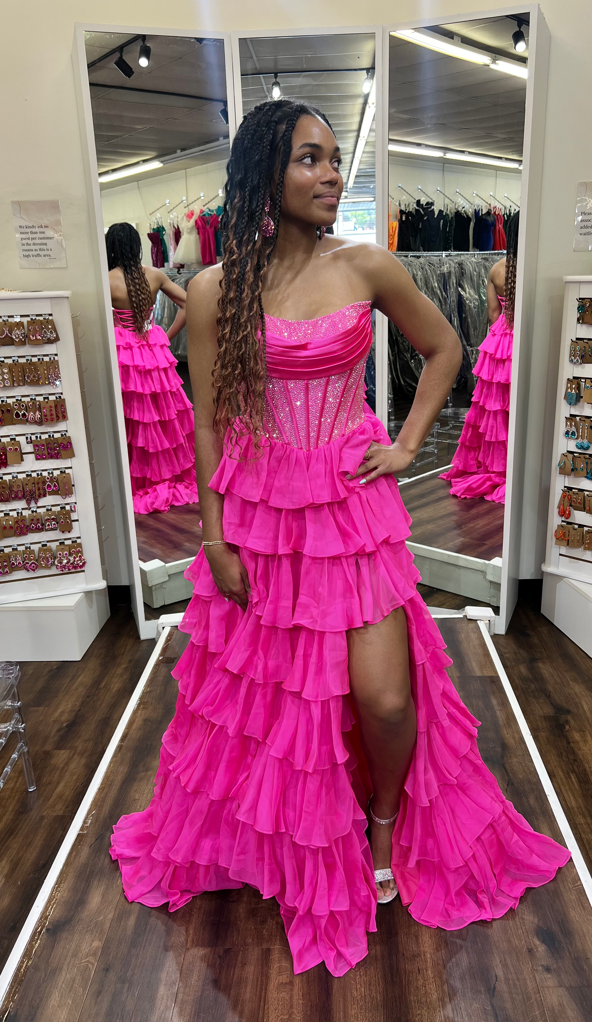 Sherri Hill 57288 Bright Pink