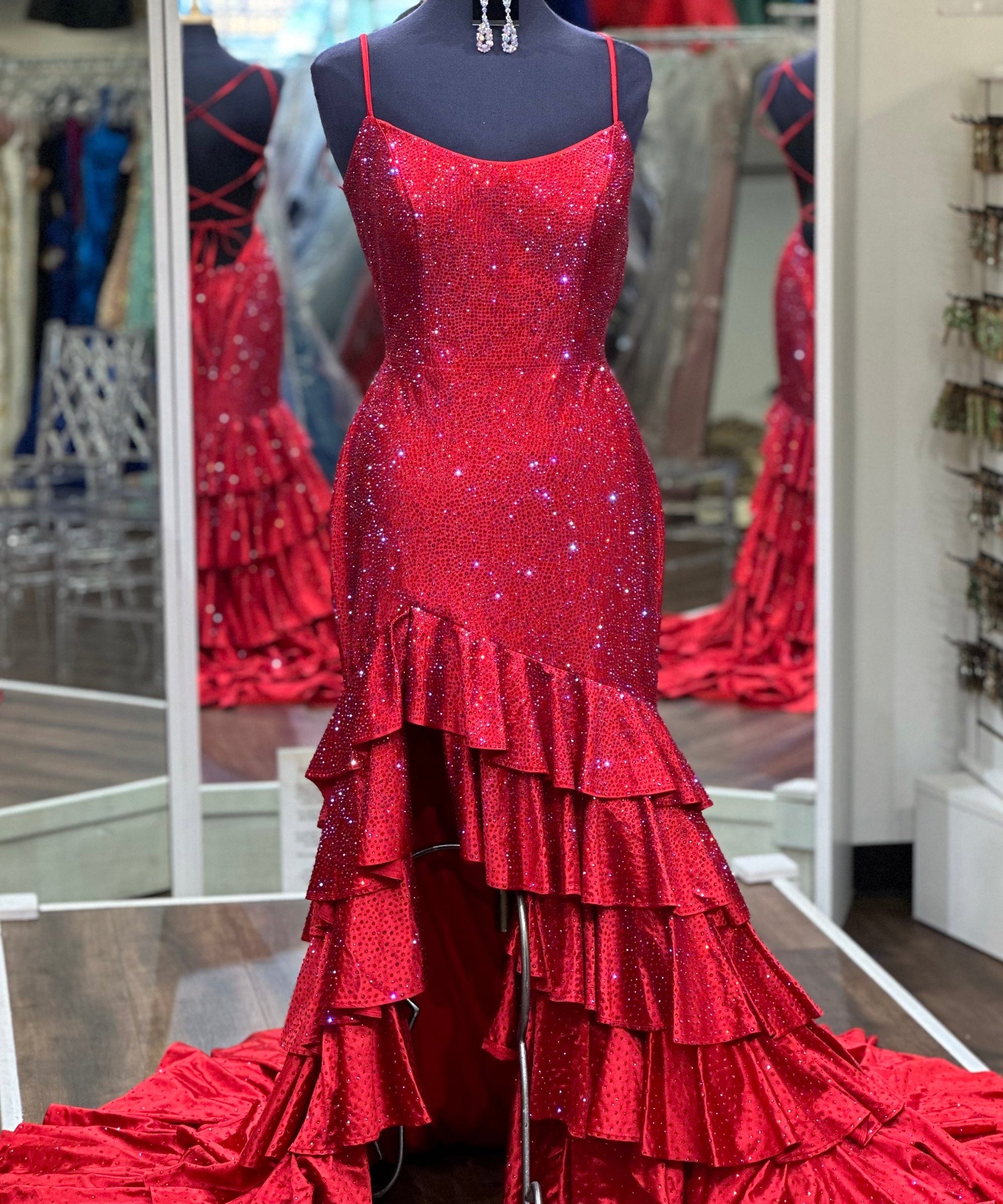 Sherri Hill 56640 Red