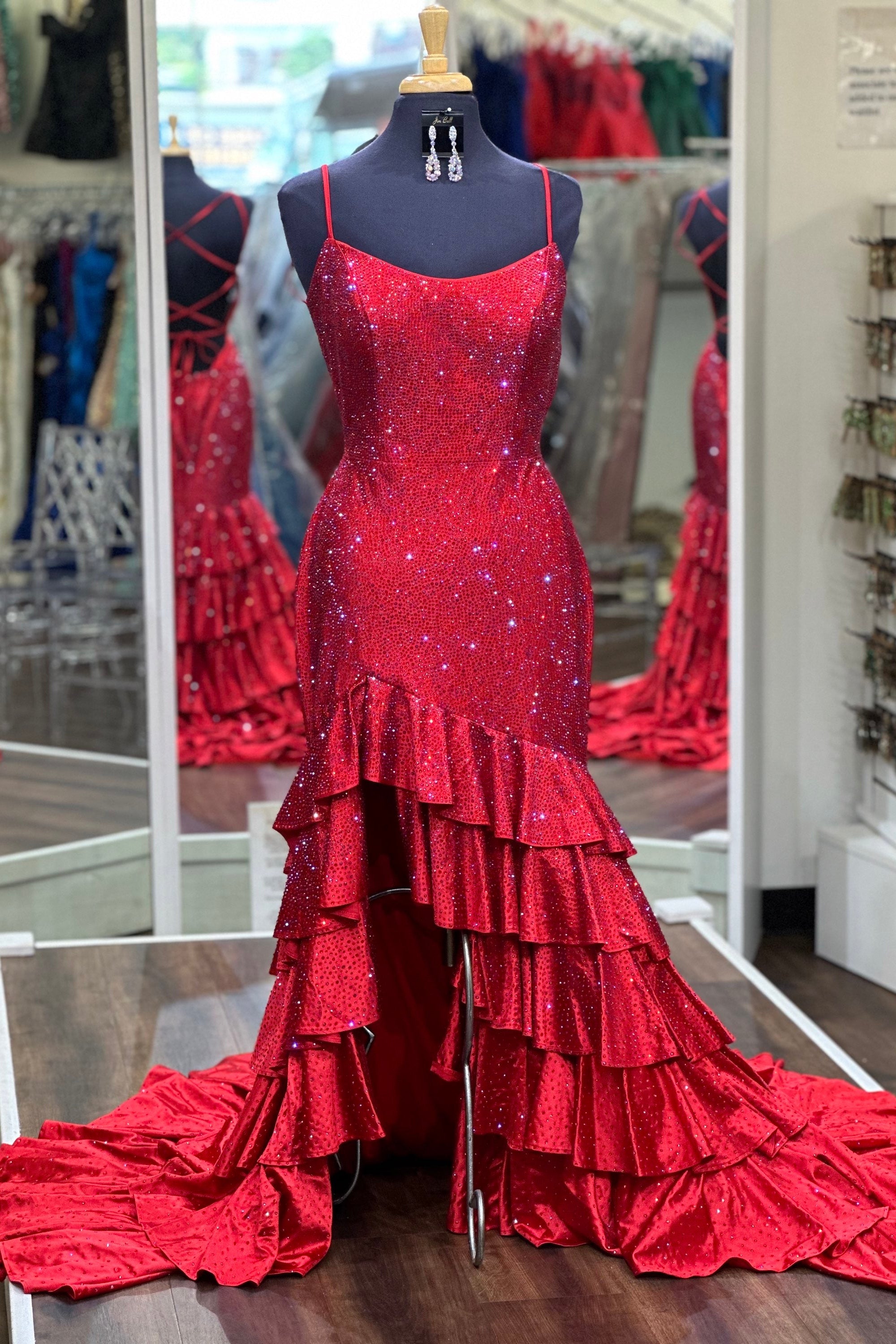 Sherri Hill 56640 Red