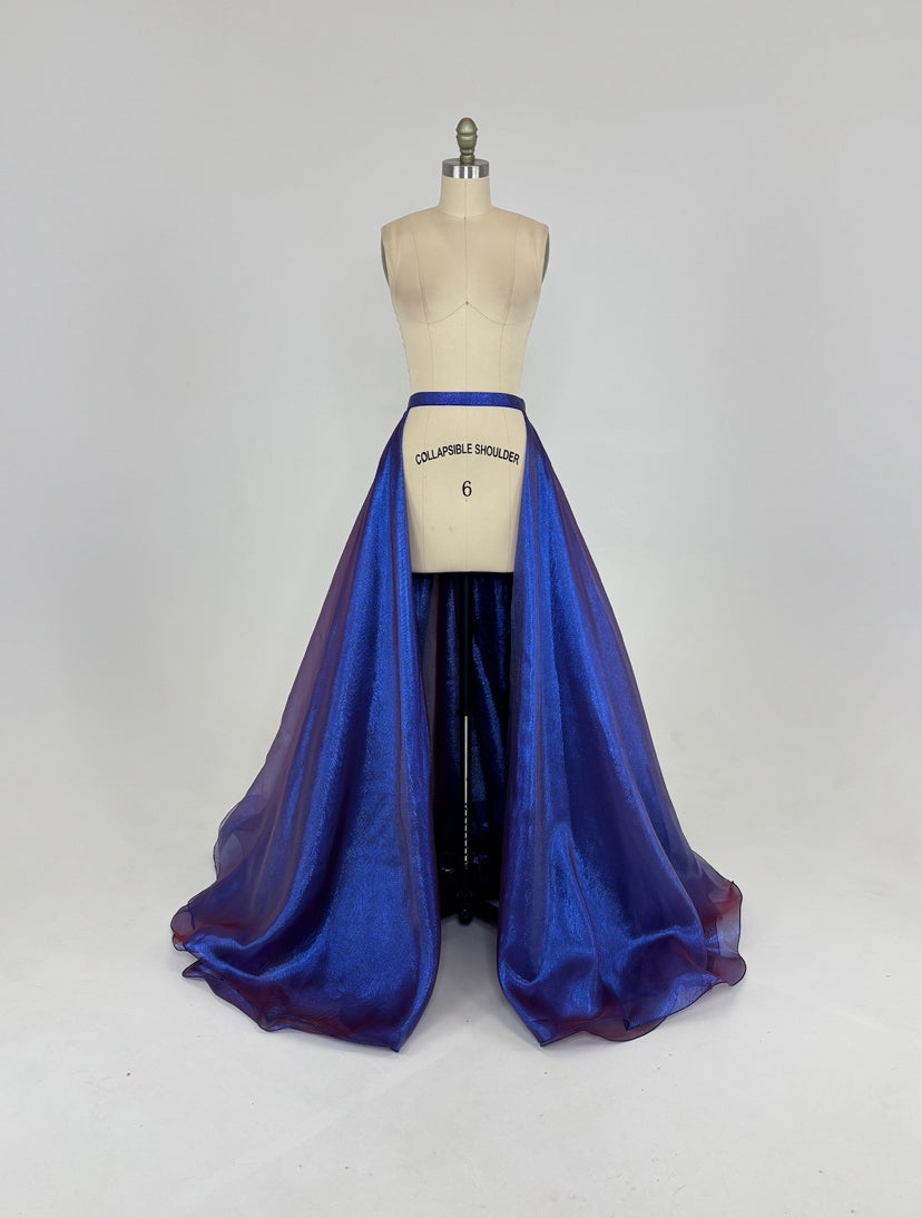 Ashley Lauren 1740 Exclusive Purple Metallic (Overskirt Only)