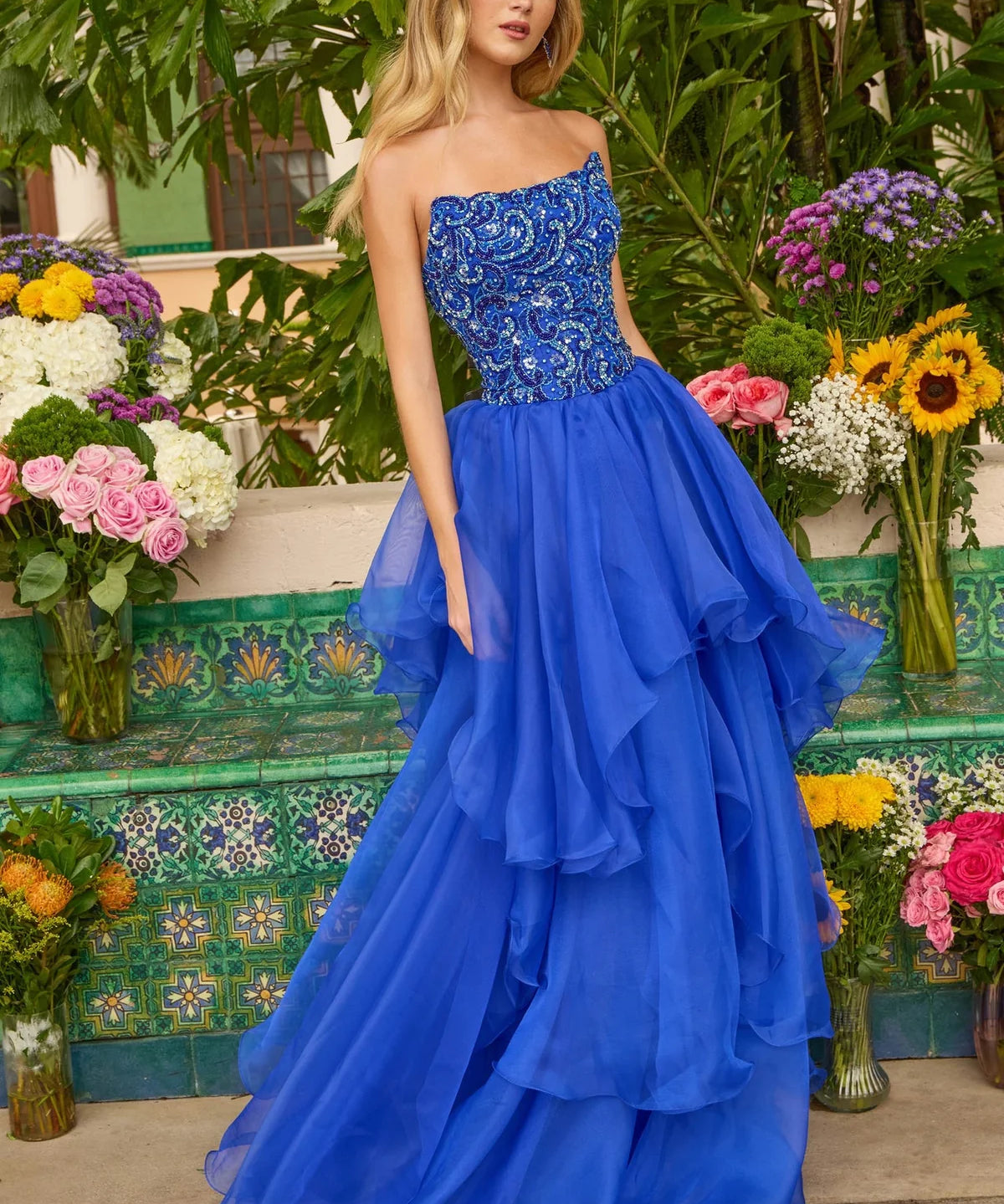 Ava Presley 47271 Royal/LightBlue