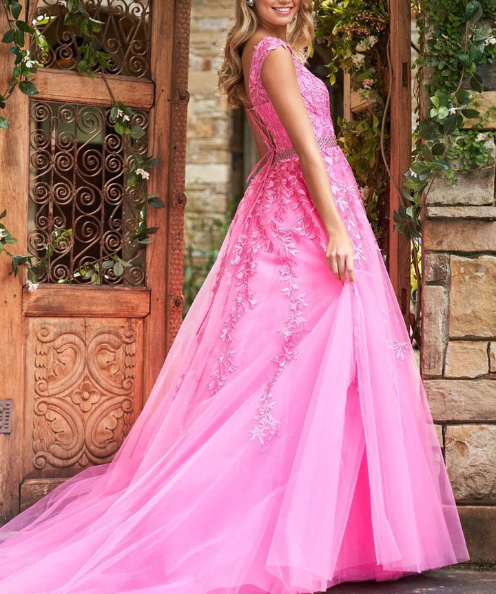 Sherri Hill 53356 Bright Pink