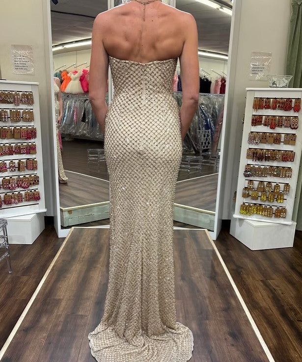 Sherri Hill 55259 Gold