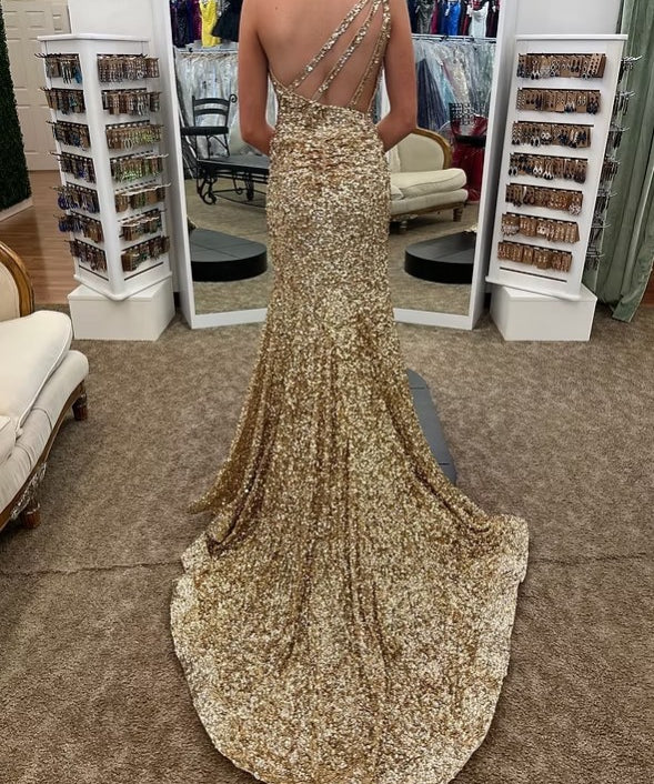 Sherri Hill 55261 Gold