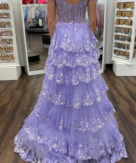 Sherri Hill 55500 Lilac