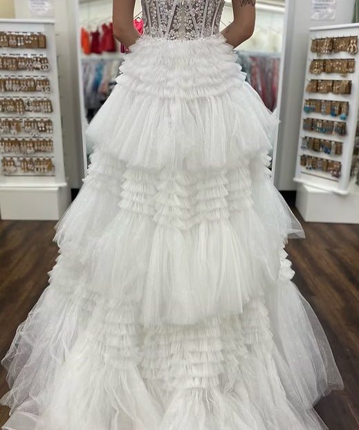 Sherri Hill 55682 Ivory