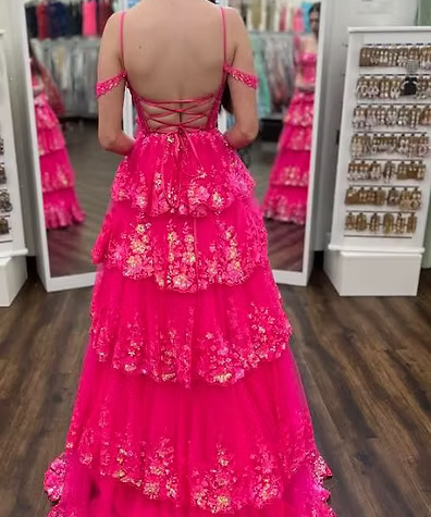 Sherri Hill 56104 Fuchsia
