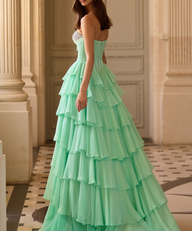 Sherri Hill 57799 Light Green