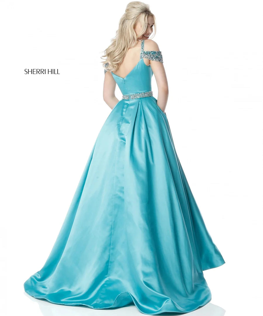 Sherri Hill 51613 Turquoise