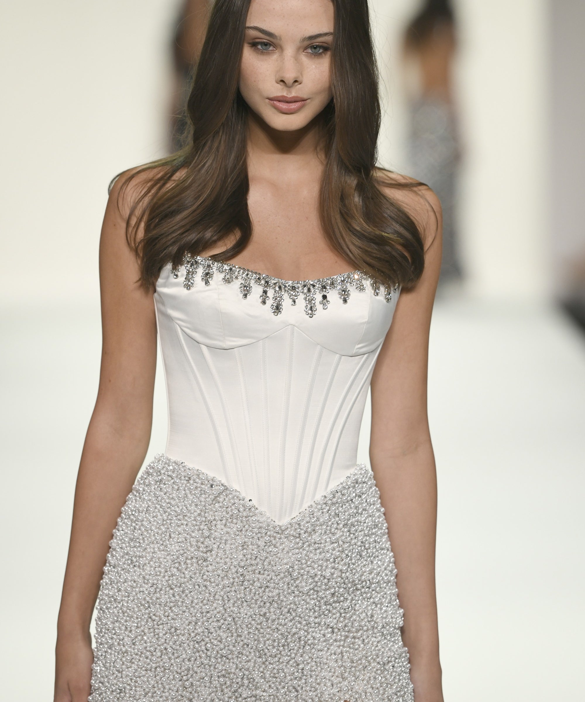 Sherri Hill 67193 Ivory/Ivory/Silver