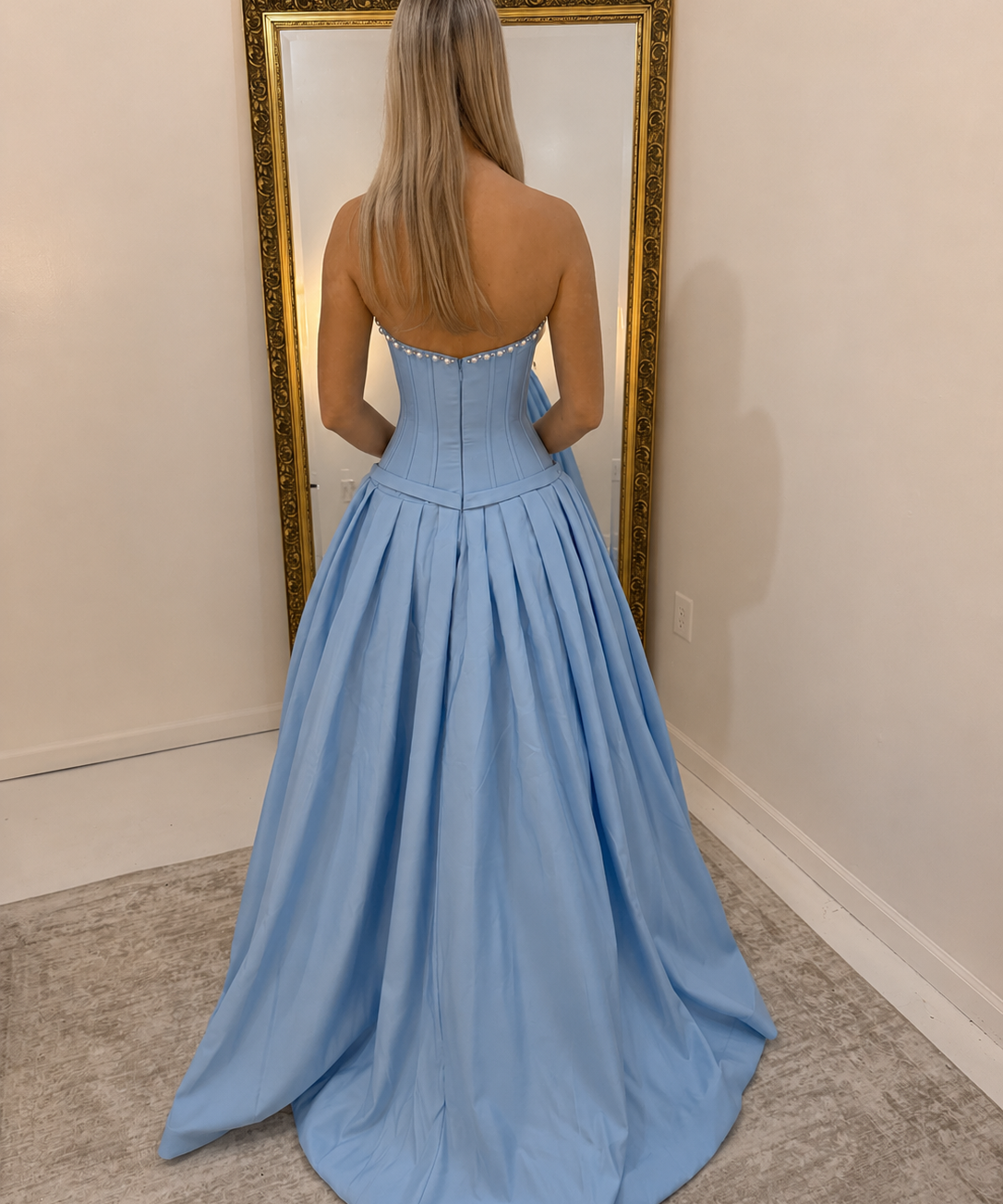 Sherri Hill 58374 Light Blue