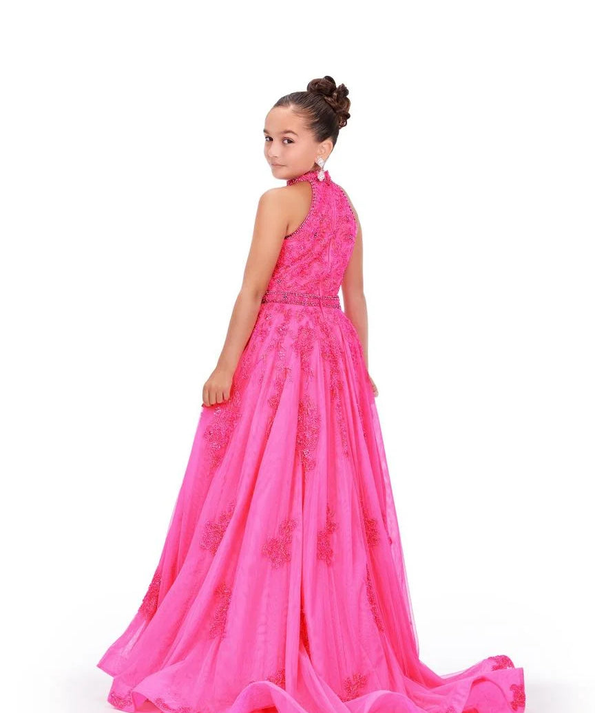 Ashley Lauren 8238 Hot Pink