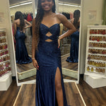 Sherri Hill 56932 Navy