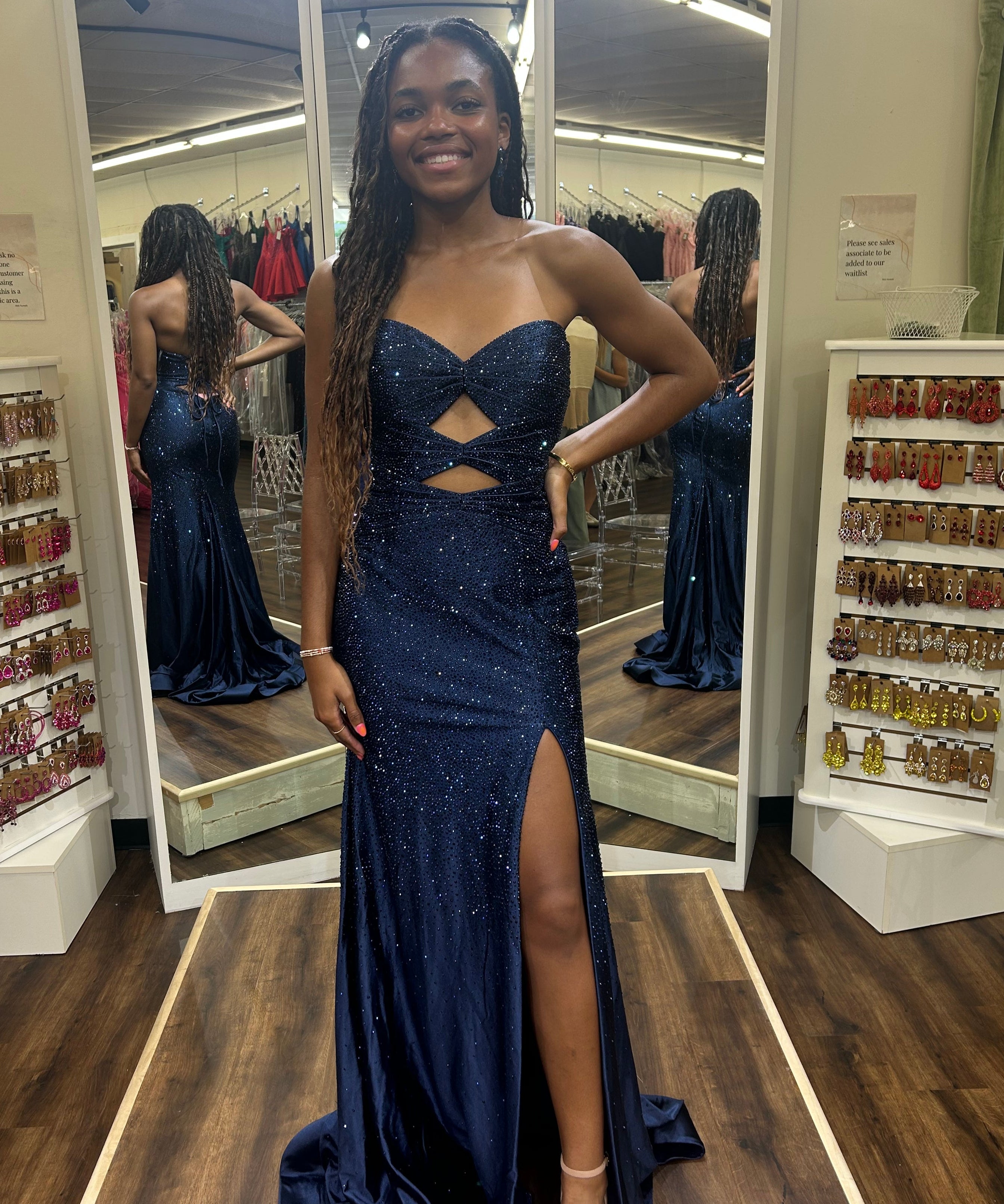 Sherri Hill 56932 Navy