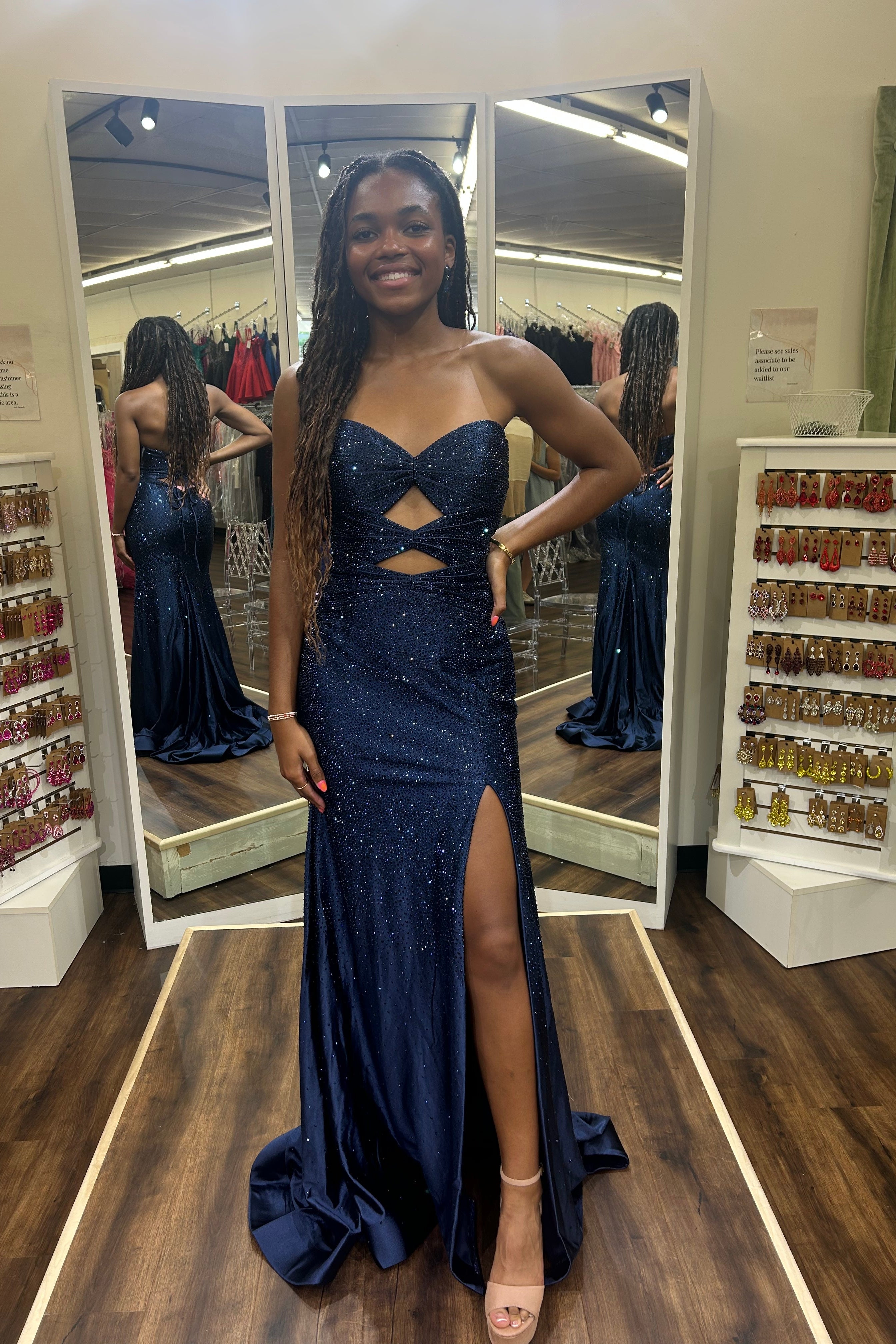 Sherri Hill 56932 Navy