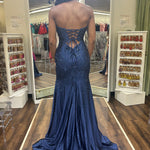 Sherri Hill 56932 Navy