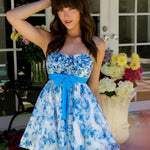 Ava Presley 29209 Light Blue/White