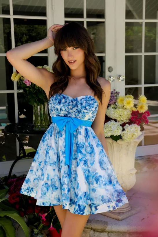 Ava Presley 29209 Light Blue/White
