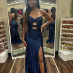 Sherri Hill 56932 Navy