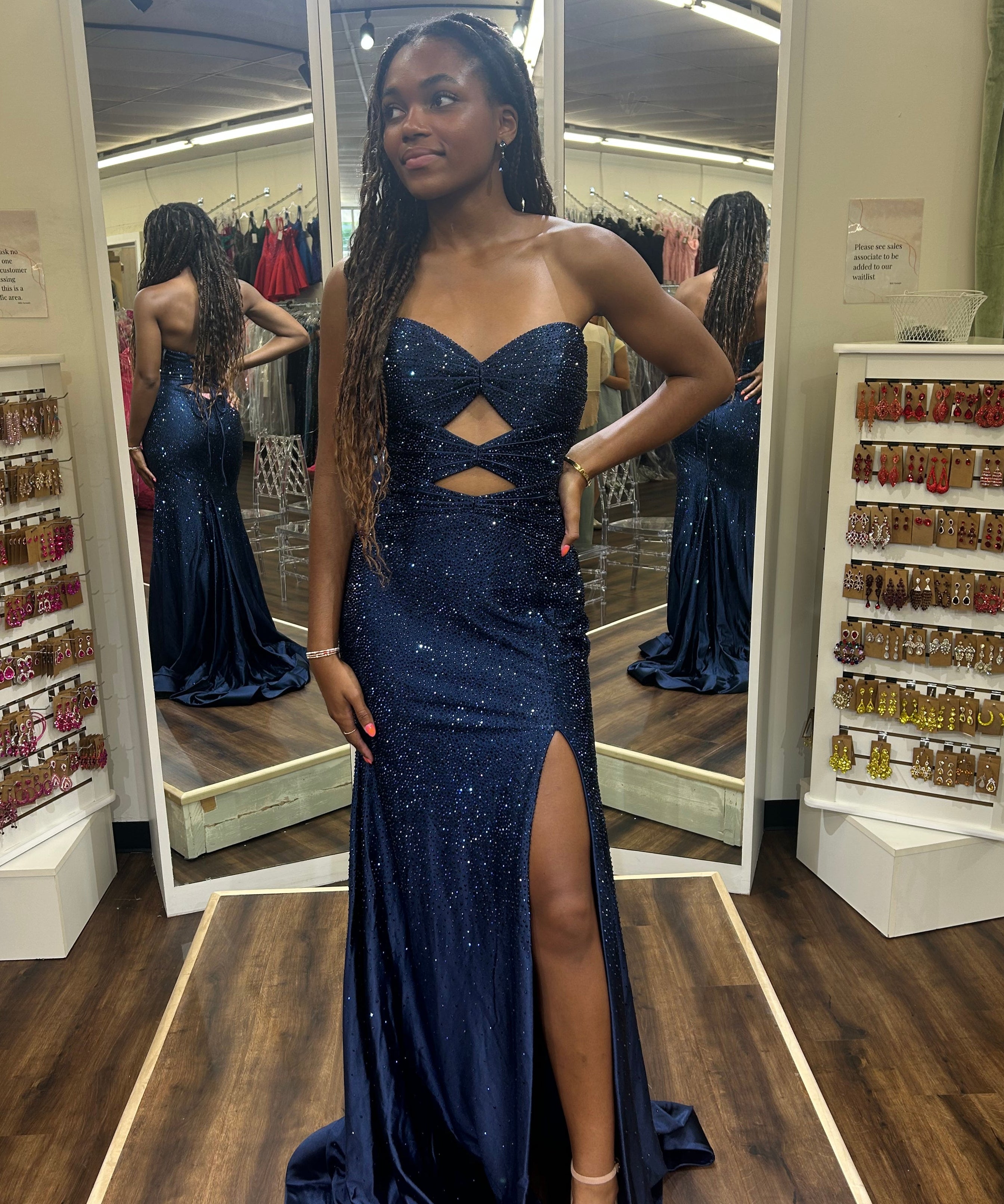 Sherri Hill 56932 Navy