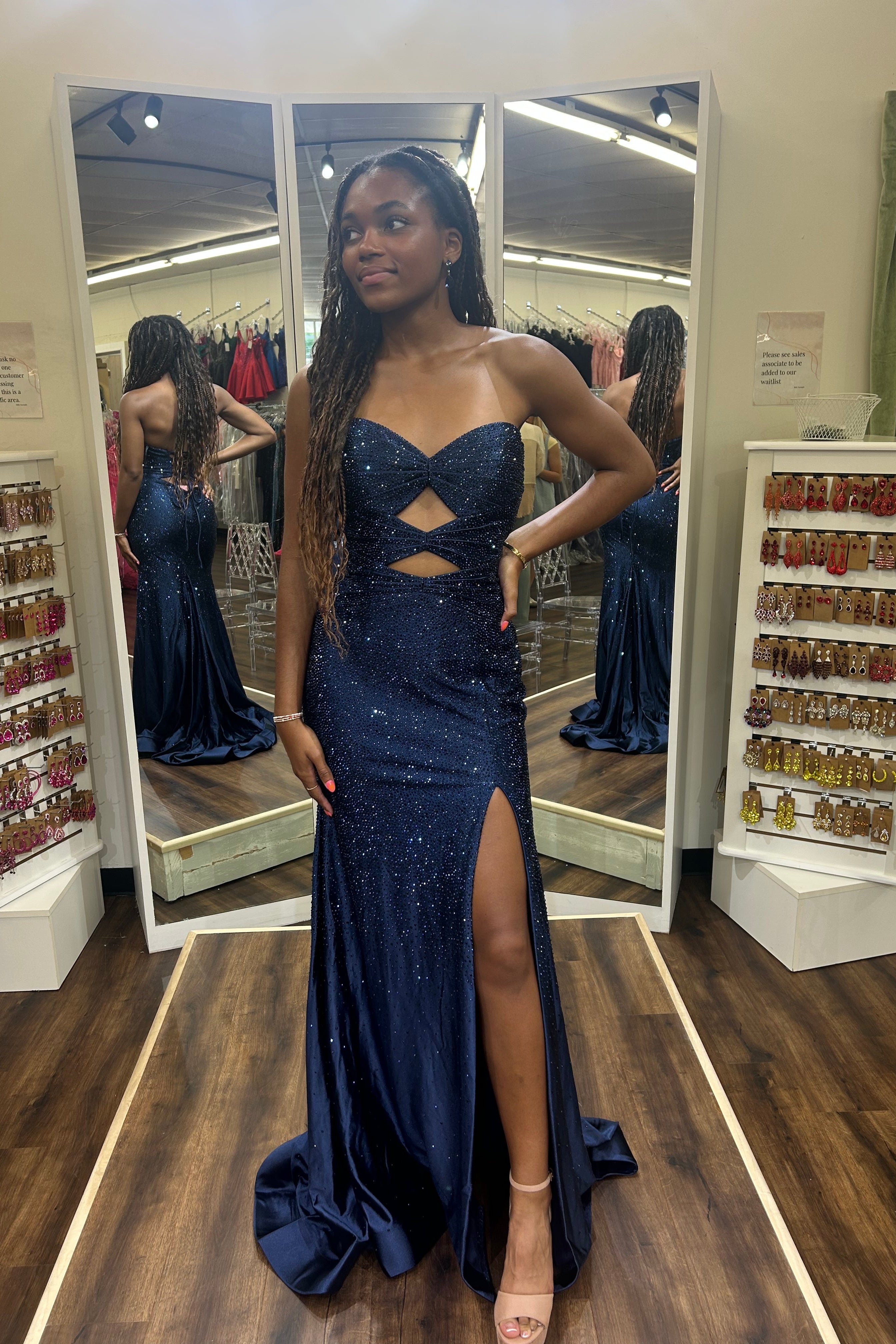 Sherri Hill 56932 Navy
