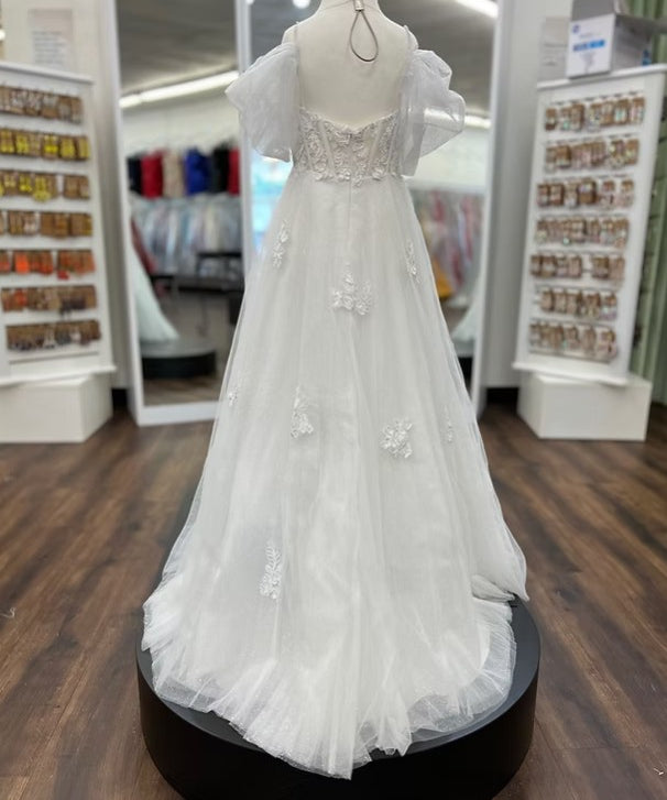 Sherri Hill K55350 Ivory