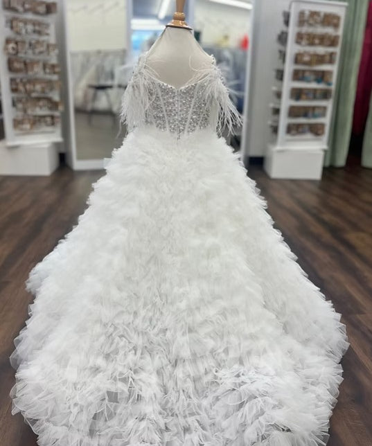 Sherri Hill K55495 Ivory