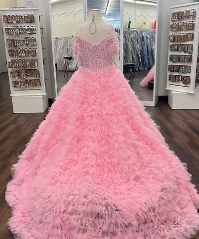 Sherri Hill K55495 Pink