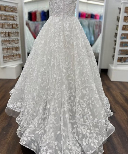 Sherri Hill K55902 Ivory
